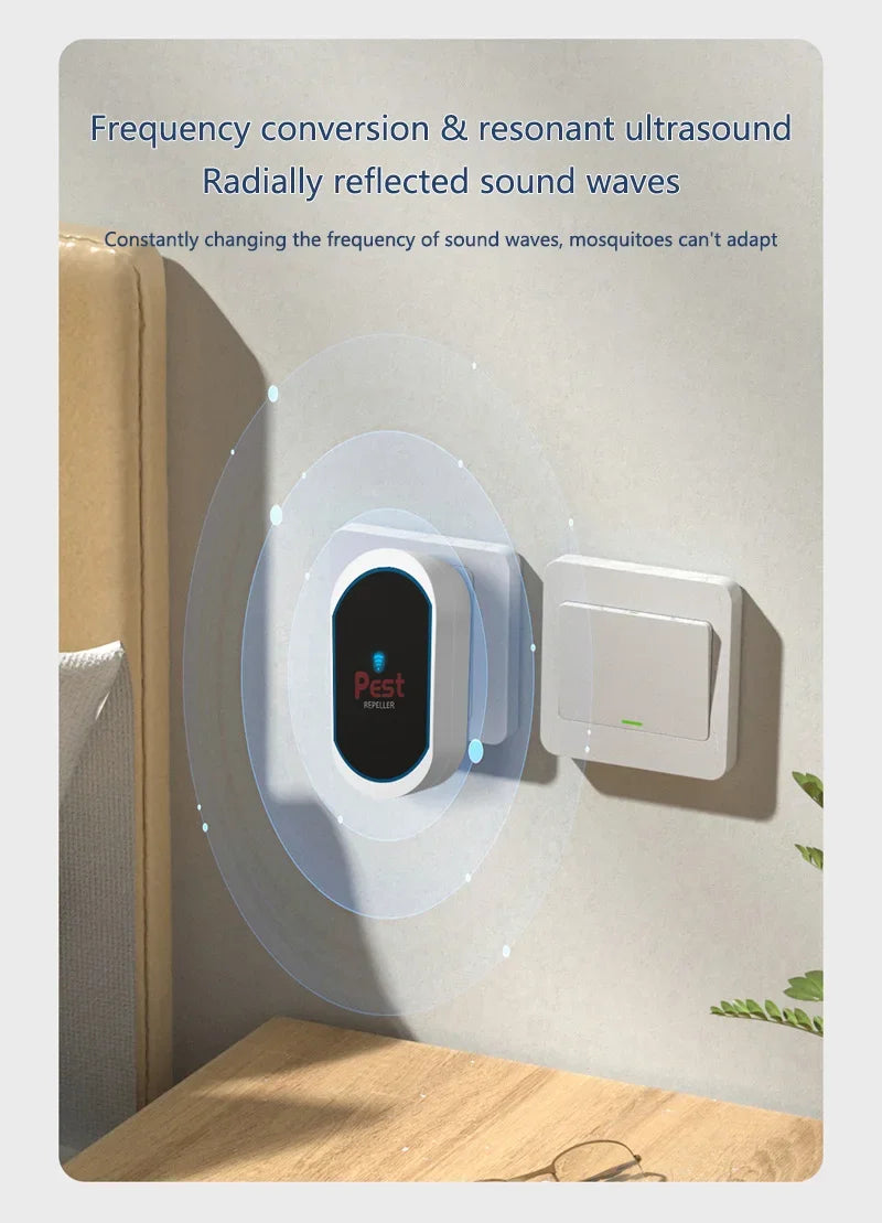 Ultrasonic Plug-In Repeller — 4-pack