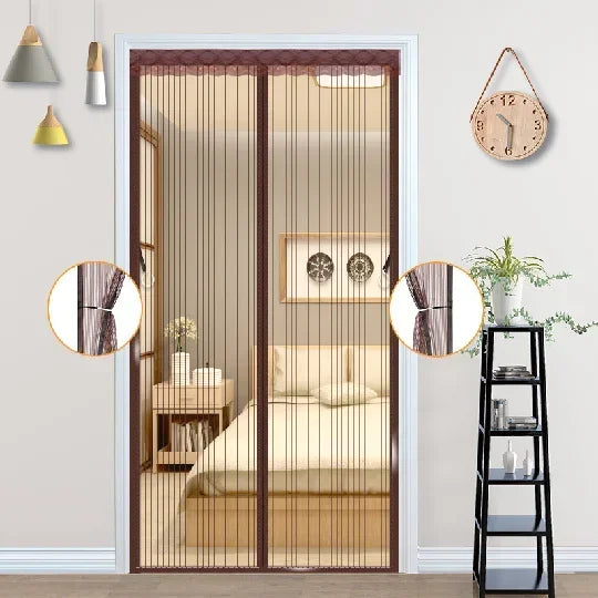 Magnetic Mesh Screen Door