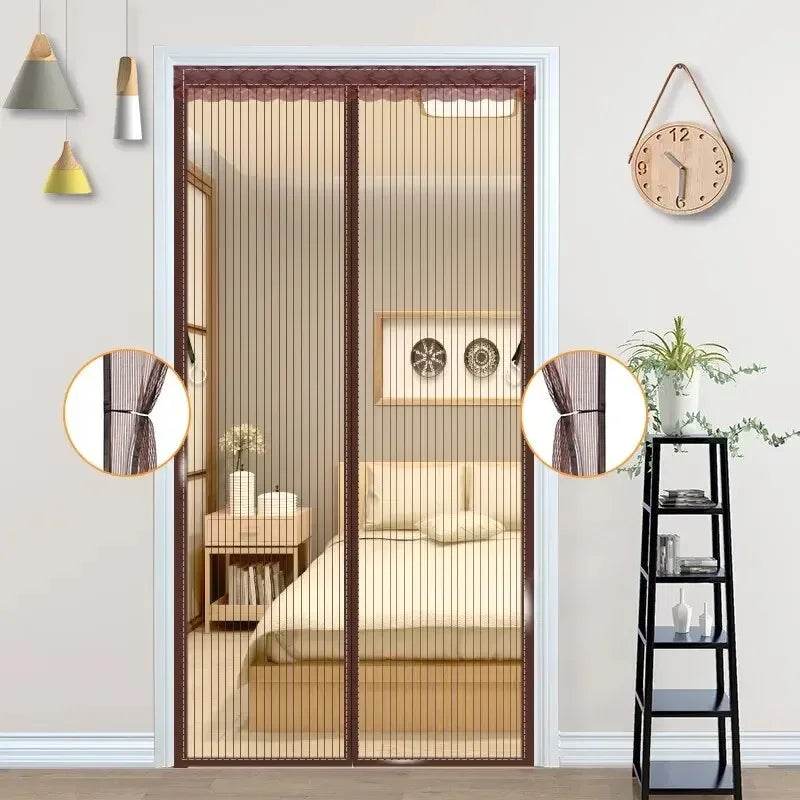 Magnetic Mesh Screen Door