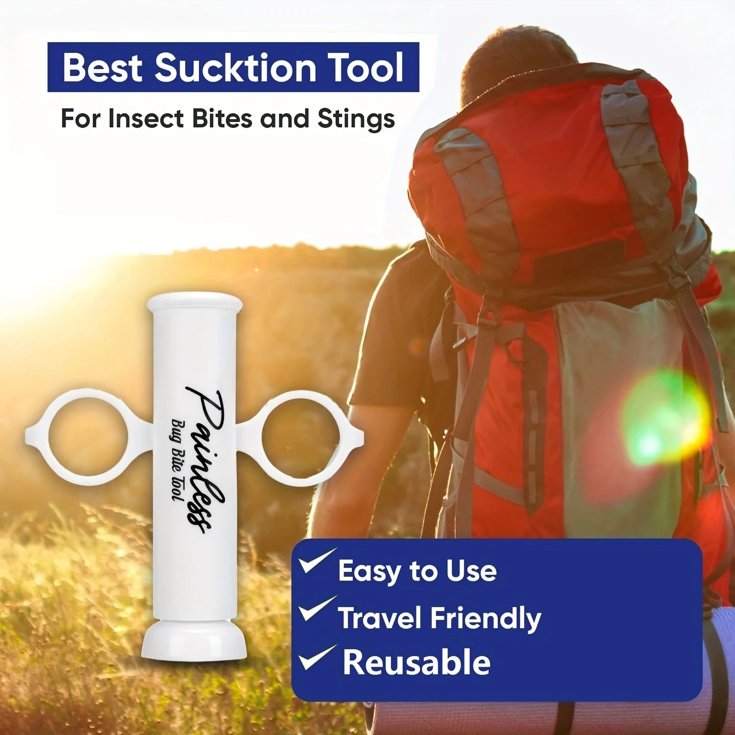 Bug-Bite Suction Tool