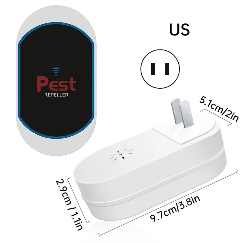 Ultrasonic Plug-In Repeller — 4-pack