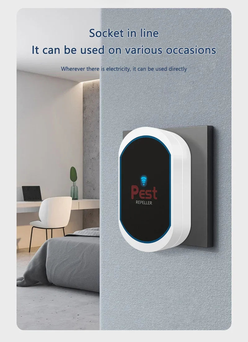 Ultrasonic Plug-In Repeller — 4-pack